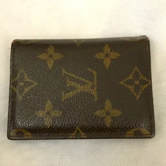 Vintage Louis Vuitton Wallet Card Holder, Good Condition - Picture 1 of 6